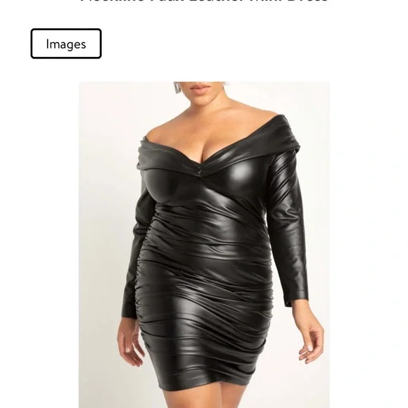 Eloquii | Dresses | Eloquii Faux Leather Dress | Poshmark Eloquii | Dresses | Eloquii Faux Leather Dress | Poshmark